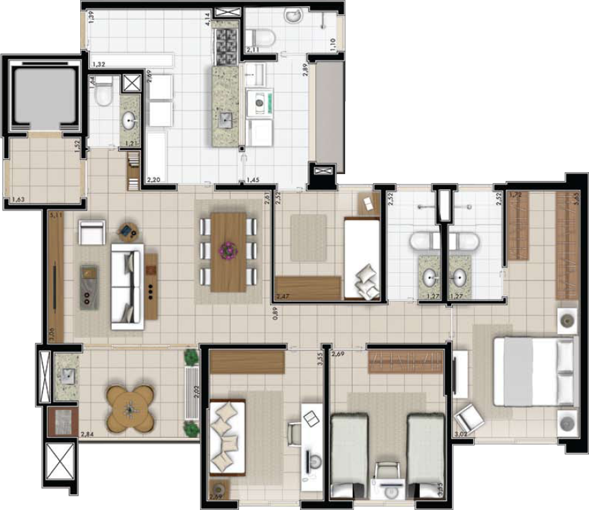 patrimonio-mundi-resort-residencial-planta-tipo-106m-1 Mundi Resort Residencial