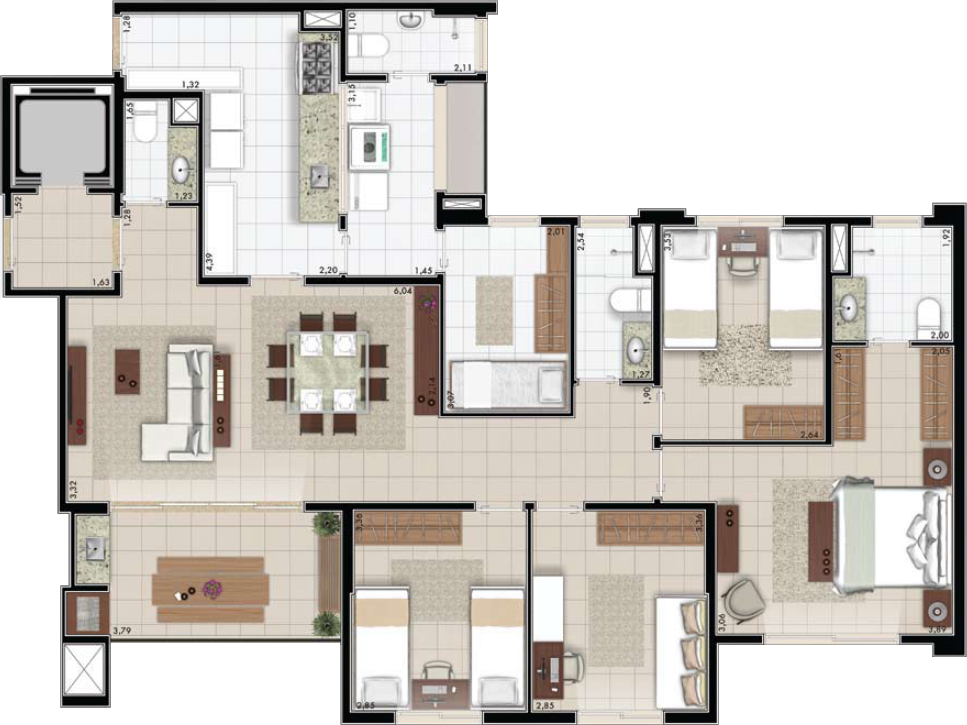 patrimonio-mundi-resort-residencial-planta-tipo-128m-4dorms-suite-1 Mundi Resort Residencial