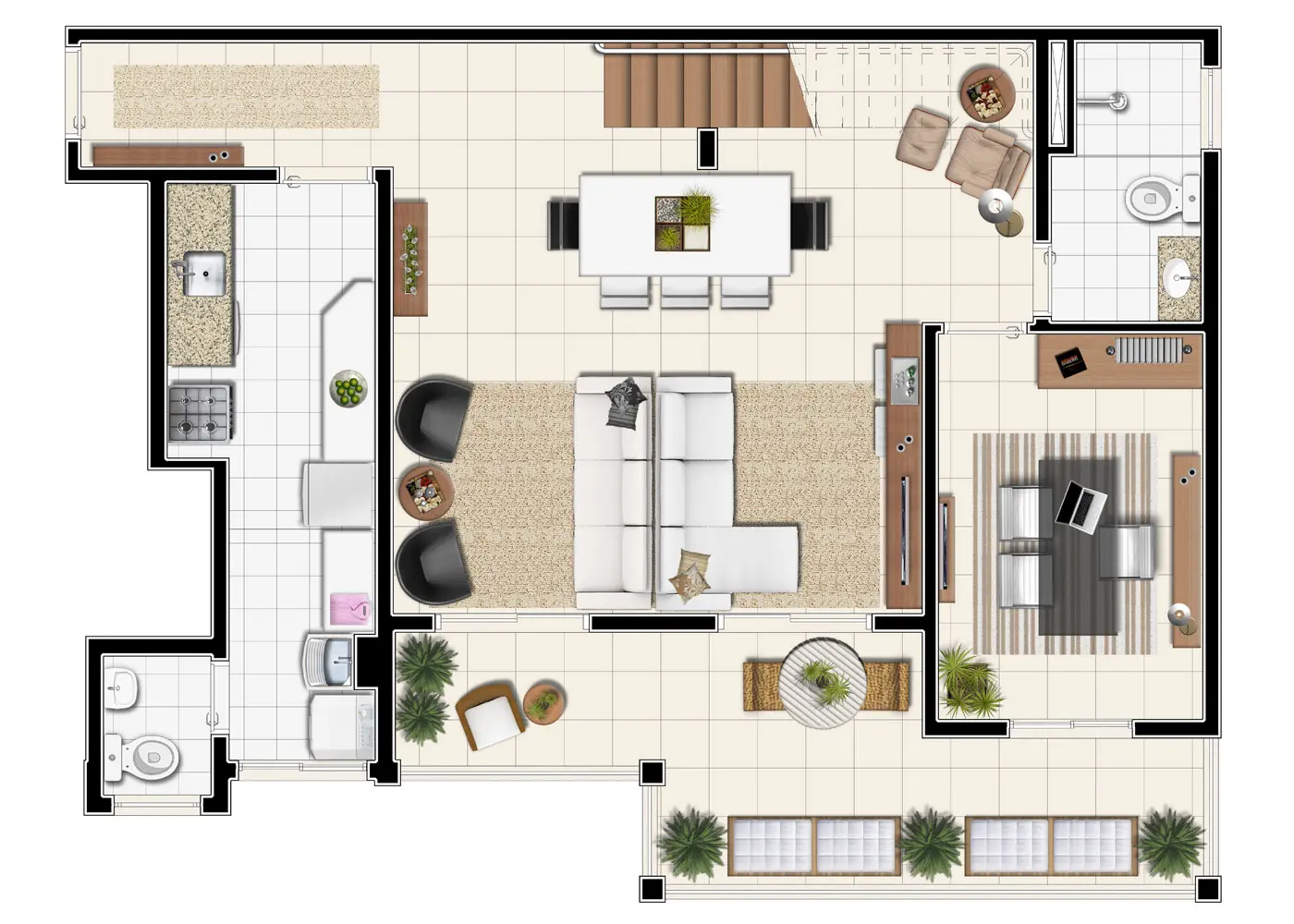 patrimonio-smile-cidade-nova-140m-cobertura-duplex-4dorms-1suite-pav-inferior-1 Smile Village Cidade Nova