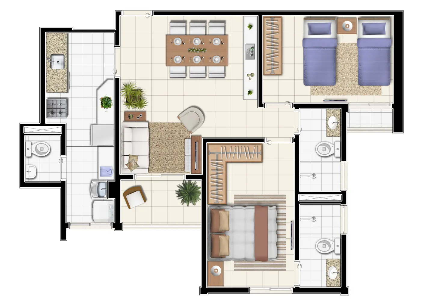 patrimonio-smile-cidade-nova-66m-2dorms-1suite-1 Smile Village Cidade Nova