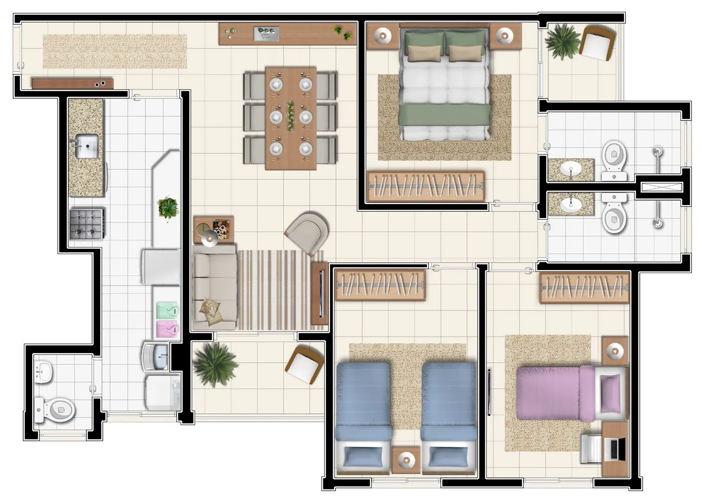 patrimonio-smile-cidade-nova-80m-3dorms-1suite-1 Smile Village Cidade Nova