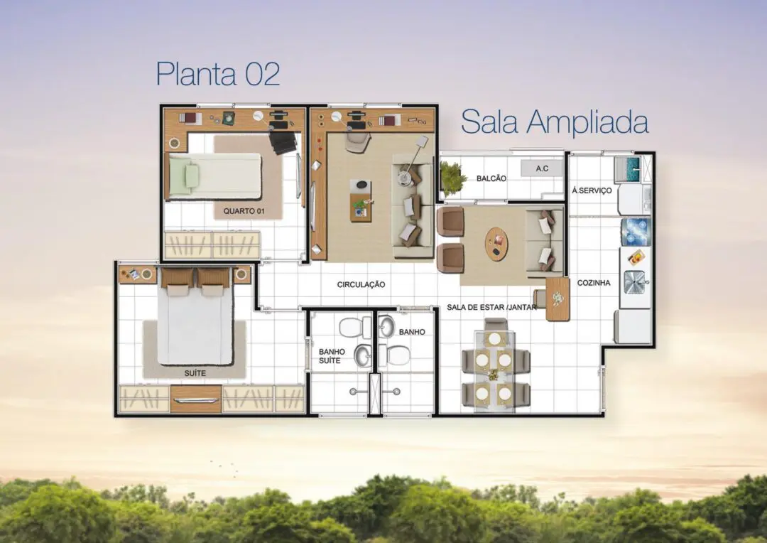 predilleto-residencial-planta2 Predilleto Residencial Parque Dez
